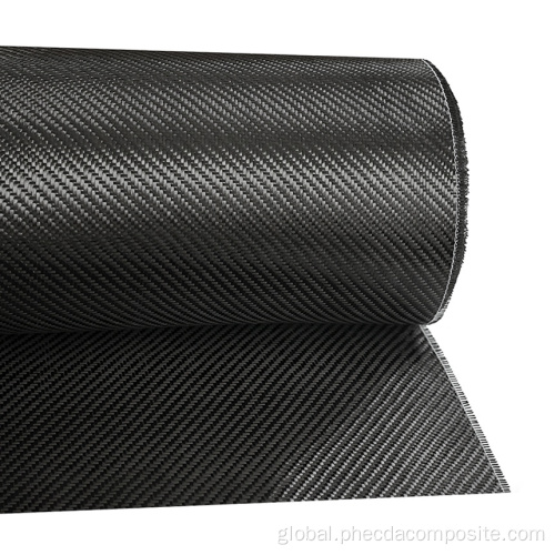 Carbon fiber bi-direction fabric 3k toray carbon fiber material fabric cloth roll Supplier